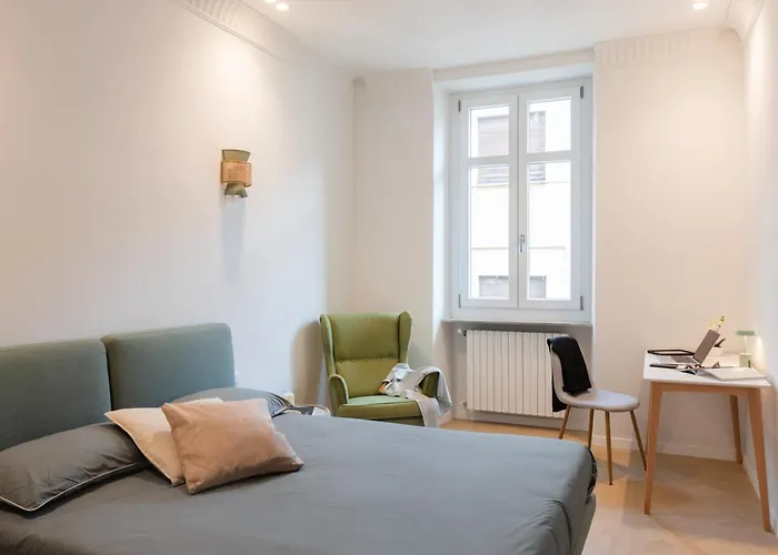 Gioberti's - 100 Sqm - 2 Bedrooms And Free Private Parking In The Center Apartament Turyn
