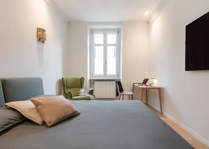 Gioberti's - 100 Sqm - 2 Bedrooms And Free Private Parking In The Center Apartament